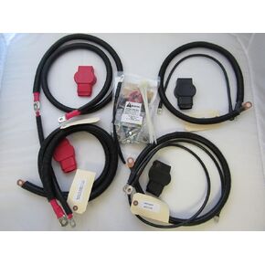 Battery Cable kit for use with Dodge Ram 2500/3500 for 1998 – 2002 (Gen 2.5) with 24 Valve 5.9L Cummins Diesel