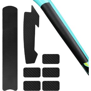 Oumers 7 Pieces Bicycle Frame Protection Stickers, Mountain Bike Frame Guard Tape Self-Adhesive Bicycle Protection Bike Anti Scratch Frame Decals Bike Chain Guards Stickers