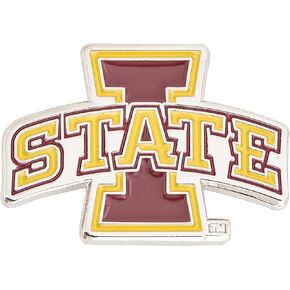 Iowa State University Lapel Pins Cyclones ISU Logo Enamel Made of Metal (Pin A)