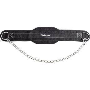 Harbinger Polypropylene Dip Belt with Steel Chain