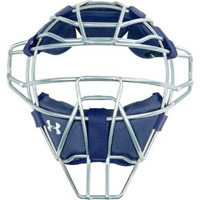 Under Armour UAFM2-WPNA UA Classic/Traditional Facemask/Silver Cage/Windpact Padding NA