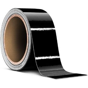 3M Black Gloss Vinyl Detailing Wrap Pinstriping Tape 20ft Roll (1 Inch x 20ft roll)