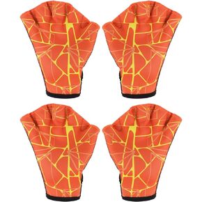 PATIKIL Swimming Aquatic Gloves Webbed Swim Gloves Printing Water Resistance Training Accessories for Swimming and Diving