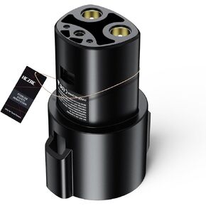 محول شحن Hczrc J1772 إلى Tesla 80AMP /250V AC، يناسب محطات الشحن Tesla Model 3 وY وX وS & Level 1/2 [شهادة السلامة]، إعداد سهل (محول شحن SAE j1772 لسيارات Tesla فقط) in Kuwait