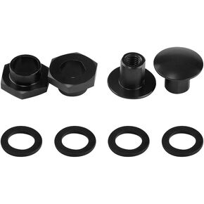 Rear Glass Strut Hardware Kit Black Replacement for Honda Civic 3Dr 1992-1995 Hatchback 1997-2001 Honda CRV, 90105-SR3-000