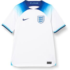 Nike 2022-2023 England Home Football Soccer T-Shirt Jersey (Kids) White