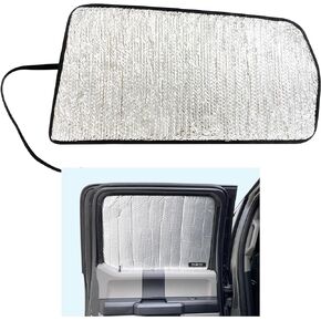 YelloPro Custom Fit Reflective Front Windshield Sunshade for 2017 2018 2019 2020 2021 2022 Ford Super Duty F-250 F250 F-350 F350 F-450 F450 F-550 F550 2Door 4Door Pickup, UV Reflector Sun Protection