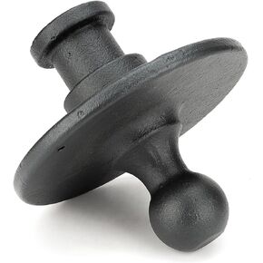 Gooseneck Ball Adapter 2085295 for Tractor-Trailer Fifth Wheels, 30,000lbs Max Load - 2-5/16 Inch Gooseneck to Kingping Ball Adapter