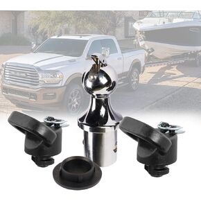 Flynsu 60638 Gooseneck Hitch Kit 2-5/16'' Gooseneck Ball 30,000 lbs GTW Replacement for 2014-2023 Dodge Ram 2500 3500