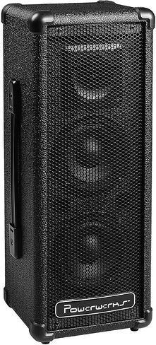 PA System (PW50) & Amazon Basics XLR Male to Female Microphone Cable - 10 Feet, Black in Saudi Arabia