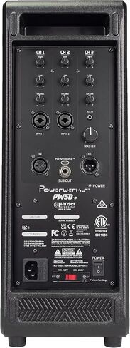 PA System (PW50) & Amazon Basics XLR Male to Female Microphone Cable - 10 Feet, Black in Saudi Arabia
