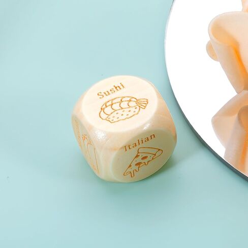 Anniversary Valentines Day Gifts for Boyfriend Girlfriend Food Dice Date Night Ideas for Him Her Gag Gifts for Men Women Funny Wedding Gifts for Couples Birthday Gifts for Husband Wife in Saudi Arabia