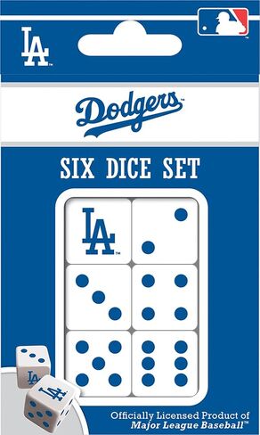 MasterPieces LAD3140: Los Angeles Dodgers Dice Set in Saudi Arabia