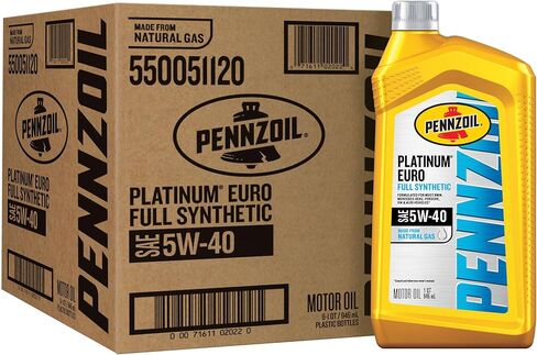 Pennzoil Euro L Full Synthetic 5W-30 Diesel Engine Oil, 1 Quart in Saudi Arabia