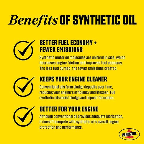 Pennzoil Euro L Full Synthetic 5W-30 Diesel Engine Oil, 1 Quart in Saudi Arabia
