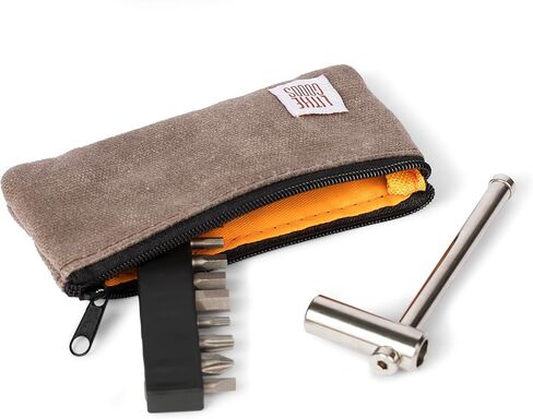 Titanium Bike Multi-Tool by LITHE GOODS. Lightweight EDC tool kit and bike accessory in Saudi Arabia