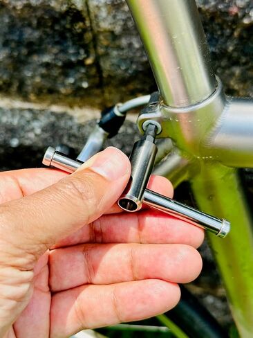 Titanium Bike Multi-Tool by LITHE GOODS. Lightweight EDC tool kit and bike accessory in Saudi Arabia
