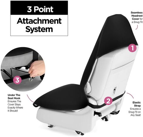 غطاء مقعد السيارة بمنشفة العرق المقاومة للماء من lebogner لمرحلة ما بعد التمارين الرياضية والجري والسباحة والشاطئ والمشي لمسافات طويلة، واقي مقعد دلو مضاد للانزلاق مناسب عالمي للسيارات وسيارات الدفع الرباعي والشاحنات، يمكن غسله في الغسالة in Kuwait
