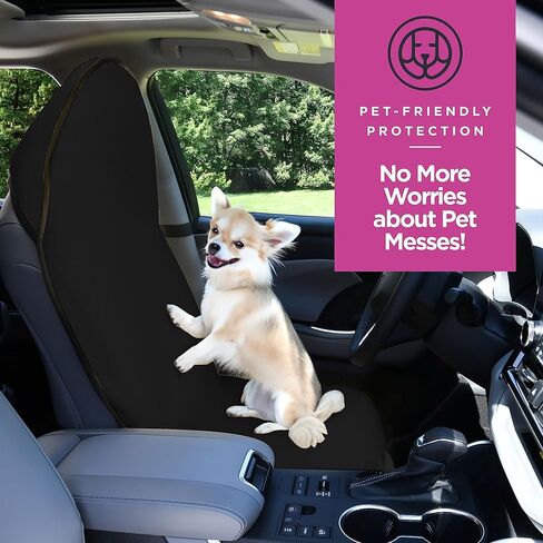 غطاء مقعد السيارة بمنشفة العرق المقاومة للماء من lebogner لمرحلة ما بعد التمارين الرياضية والجري والسباحة والشاطئ والمشي لمسافات طويلة، واقي مقعد دلو مضاد للانزلاق مناسب عالمي للسيارات وسيارات الدفع الرباعي والشاحنات، يمكن غسله في الغسالة in Kuwait