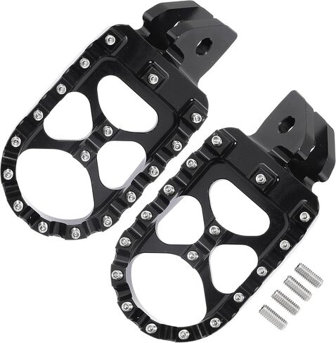 Motorcycle Foot Peg Foot Rest Dirt Bike Foot Pegs For Sur Ron Light Bee S/X For Segway X260 X160 For Talaria Sting MX3 MX4 XXX Taparia Foot Pedals Rests (Black) in Saudi Arabia