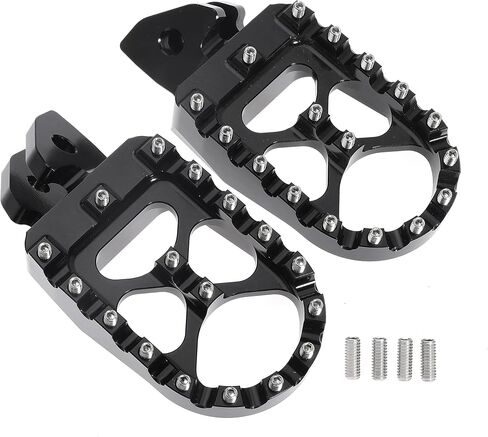 Motorcycle Foot Peg Foot Rest Dirt Bike Foot Pegs For Sur Ron Light Bee S/X For Segway X260 X160 For Talaria Sting MX3 MX4 XXX Taparia Foot Pedals Rests (Black) in Saudi Arabia