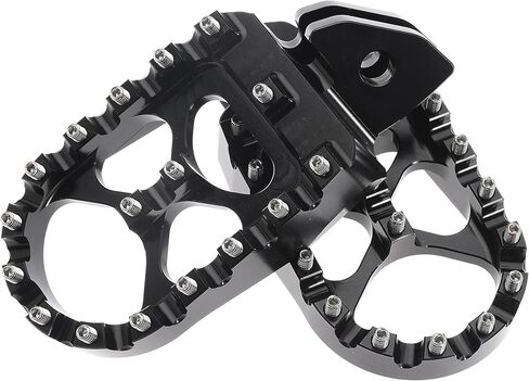 Motorcycle Foot Peg Foot Rest Dirt Bike Foot Pegs For Sur Ron Light Bee S/X For Segway X260 X160 For Talaria Sting MX3 MX4 XXX Taparia Foot Pedals Rests (Black) in Saudi Arabia