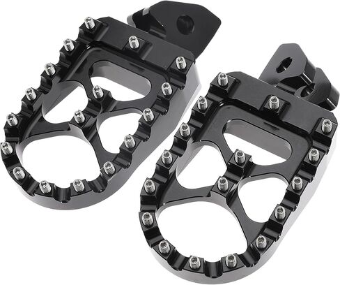 Motorcycle Foot Peg Foot Rest Dirt Bike Foot Pegs For Sur Ron Light Bee S/X For Segway X260 X160 For Talaria Sting MX3 MX4 XXX Taparia Foot Pedals Rests (Black) in Saudi Arabia