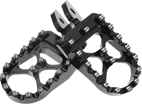 Motorcycle Foot Peg Foot Rest Dirt Bike Foot Pegs For Sur Ron Light Bee S/X For Segway X260 X160 For Talaria Sting MX3 MX4 XXX Taparia Foot Pedals Rests (Black) in Saudi Arabia