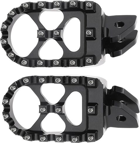 Motorcycle Foot Peg Foot Rest Dirt Bike Foot Pegs For Sur Ron Light Bee S/X For Segway X260 X160 For Talaria Sting MX3 MX4 XXX Taparia Foot Pedals Rests (Black) in Saudi Arabia