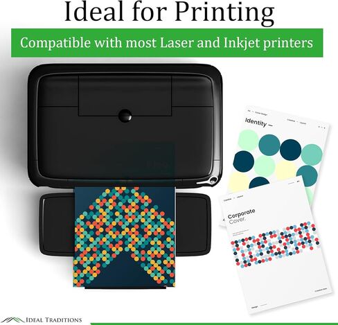 White Cardstock 11x17" 100 lb cover 25 Sheets Heavyweight Card Stock - Ideal Traditions in Kuwait