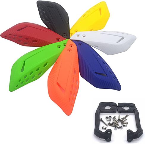 Motorcycle Universal Handguards Dirt Bike Hand Guards Motocross Enduro ATV Handguards Dirt Bike For ATV off Road 7/8" 22mm in Saudi Arabia