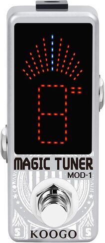 دواسة موالف الجيتار موالف سحري عالي الدقة دواسة موالف لوني للجيتار ± 1 سنت تجاوز حقيقي in Kuwait