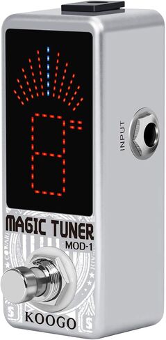 دواسة موالف الجيتار موالف سحري عالي الدقة دواسة موالف لوني للجيتار ± 1 سنت تجاوز حقيقي in Kuwait