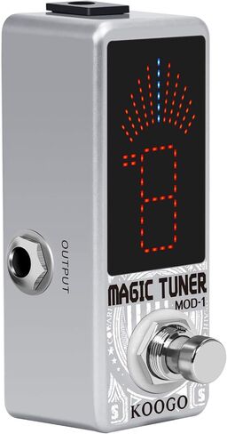 دواسة موالف الجيتار موالف سحري عالي الدقة دواسة موالف لوني للجيتار ± 1 سنت تجاوز حقيقي in Kuwait