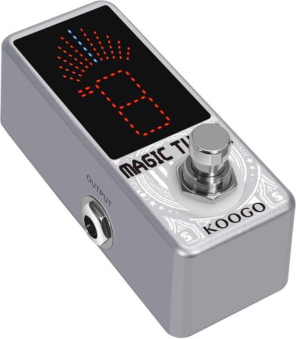 دواسة موالف الجيتار موالف سحري عالي الدقة دواسة موالف لوني للجيتار ± 1 سنت تجاوز حقيقي in Kuwait