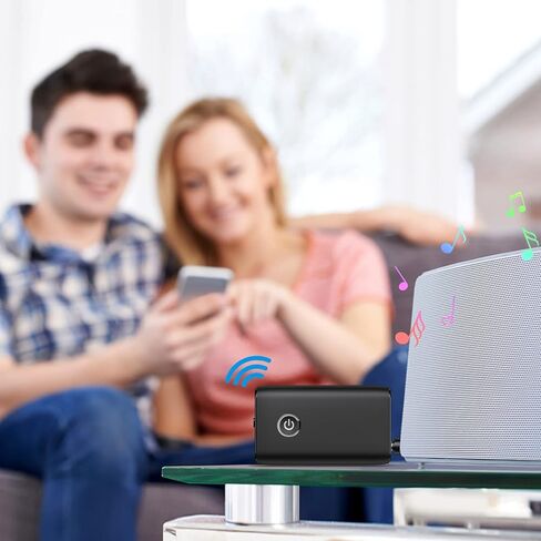 جهاز استقبال إرسال بلوتوث 5.0، محول بلوتوث Aux 2 في 1 للسيارة، محول صوت بلوتوث لاسلكي محمول للتلفزيون وسماعات الرأس وأنظمة ستيريو in Kuwait