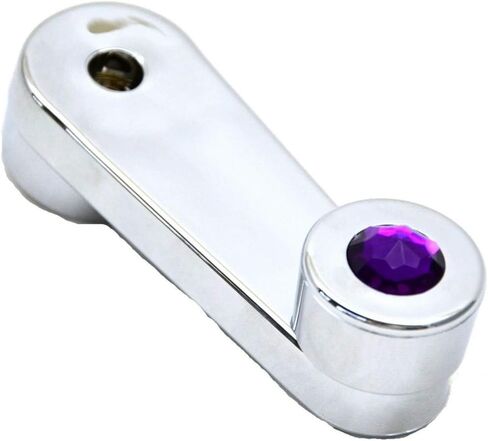 GG Grand General 56182 Chrome Plastic Window Crank w/Blue Jewel for Freightliner FLD/Classic in Saudi Arabia