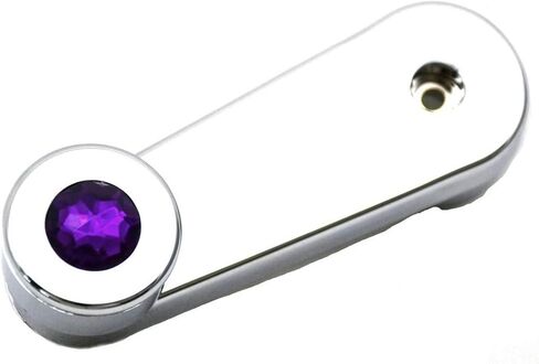 GG Grand General 56182 Chrome Plastic Window Crank w/Blue Jewel for Freightliner FLD/Classic in Saudi Arabia