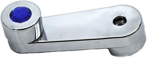 GG Grand General 56182 Chrome Plastic Window Crank w/Blue Jewel for Freightliner FLD/Classic in Saudi Arabia