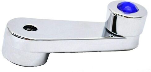 GG Grand General 56182 Chrome Plastic Window Crank w/Blue Jewel for Freightliner FLD/Classic in Saudi Arabia