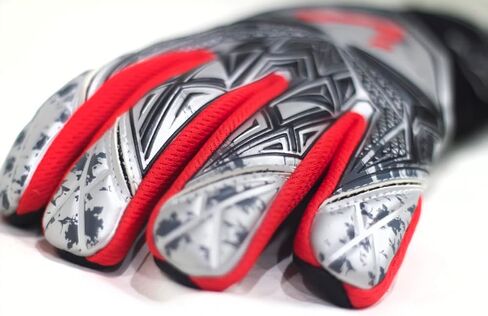 قفازات Voizan Rival Volcano لكرة القدم - قفازات كلاسيكية لراحة اليد والقطع، قفازات حارس مرمى الشباب، قفازات حارس مرمى كرة القدم مع حماية الأصابع والمعصم، قفازات كرة القدم للبالغين والرجال والفتيات in Kuwait