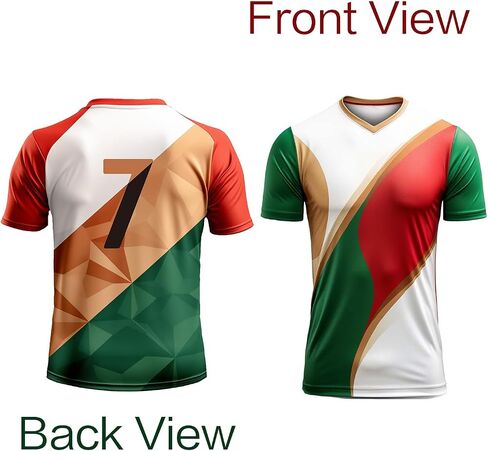 Soccer Shirt Kit Set for Kids - Featuring Football Jersey No.7, Soccer Jersey, T-Shirt for Youth in Saudi Arabia