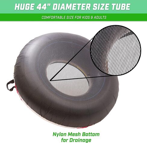 GoSports 44 in Heavy-Duty River Tube with Premium Canvas Cover - Commercial Grade River Tube - Choose Your Style in Saudi Arabia