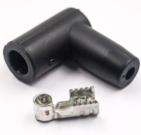 طقم طرفي 90 درجة أحذية HEI ومحطات قفل إيجابية لفائف التمهيد شرارة التوصيل سلك الإشعال 8 قطعة in Kuwait