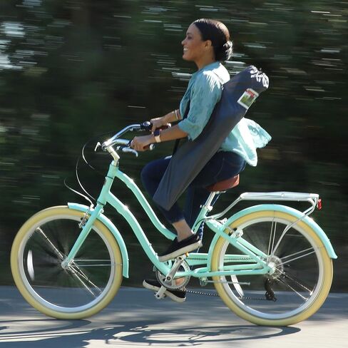 دراجة A/O Frida للسيدات ذات 7 سرعات، دراجة هجينة للتجوال، لون أخضر نعناعي in Kuwait