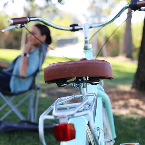 دراجة A/O Frida للسيدات ذات 7 سرعات، دراجة هجينة للتجوال، لون أخضر نعناعي in Kuwait