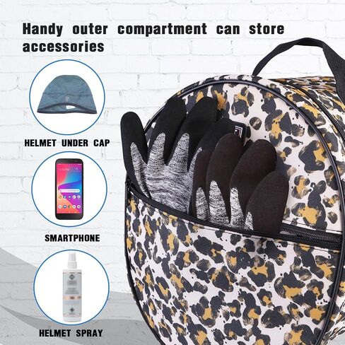 Harrison Howard Equestrian Motorcycle Riding Waterproof Helmet Bag Helmet Case Storage Carring Bag in Saudi Arabia