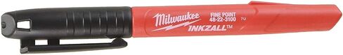 Milwaukee Inkzall Point Markers, Fine, Black, Pack of 12 in Saudi Arabia