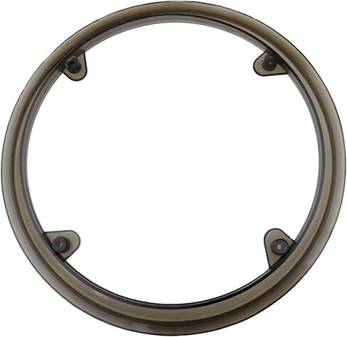 Lovelysp Black Bicycle Sprocket Protective Cover with 4 Holes Bike Chainwheel Protective Guard Cover with Mounting Screws Chainring Sprockets Cranksets Guard Protector Bicycle Accessories -1PCS in Saudi Arabia