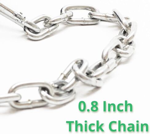 Buckle Dip Belt for Weight Lifting - (300 lb) for Experts Heavy Duty Steel Chain with 4" Comfortable Neoprene Waist Support - Man U Fiture Pull Up Weightlifting Belt in Saudi Arabia